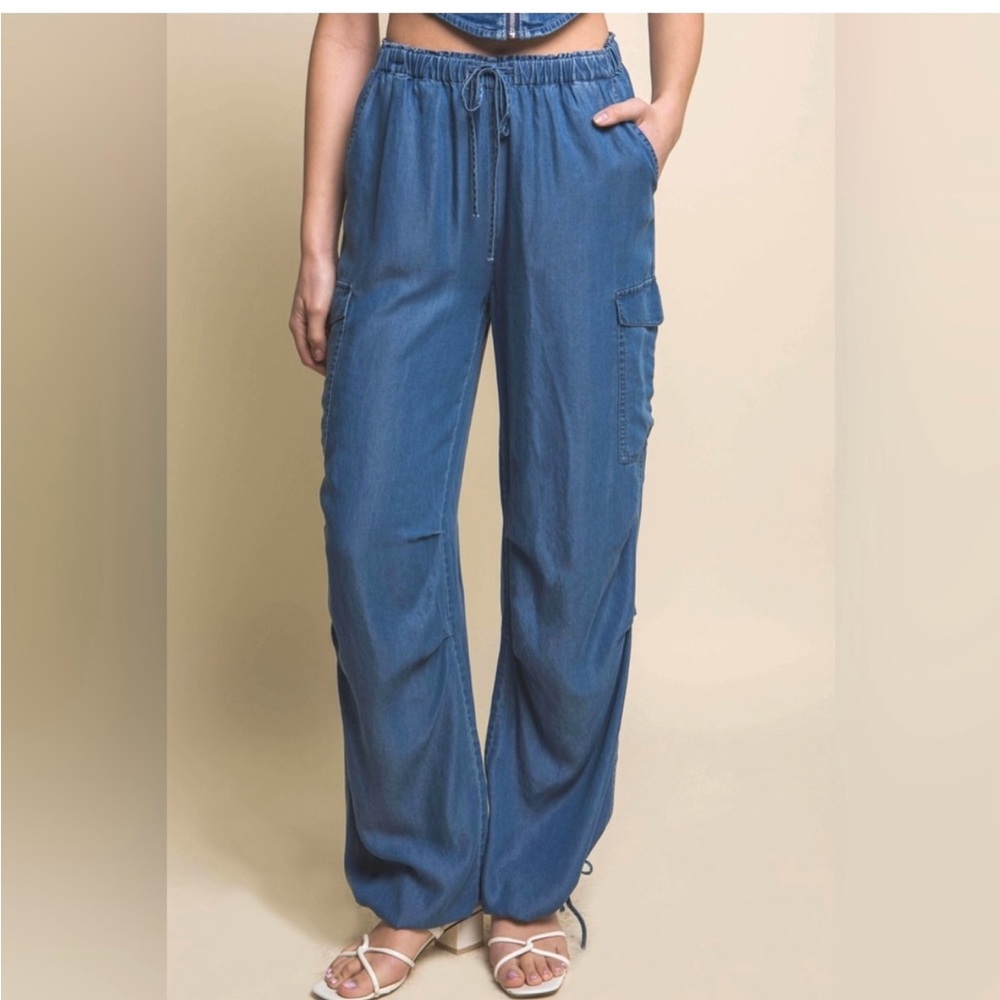 NEW Tencel Cargo Pants